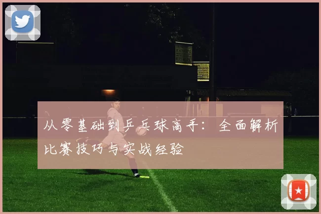 从零基础到乒乓球高手：全面解析比赛技巧与实战经验