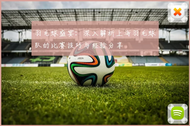 羽毛球盛宴：深入解析上海羽毛球队的比赛技巧与经验分享