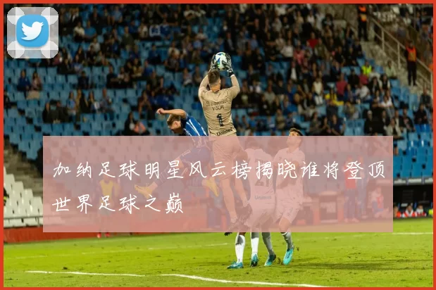 加纳足球明星风云榜揭晓谁将登顶世界足球之巅