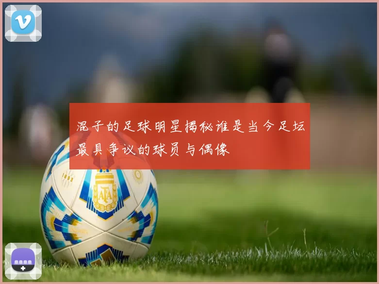 混子的足球明星揭秘谁是当今足坛最具争议的球员与偶像