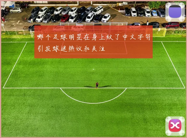 哪个足球明星在身上纹了中文字符引发球迷热议和关注